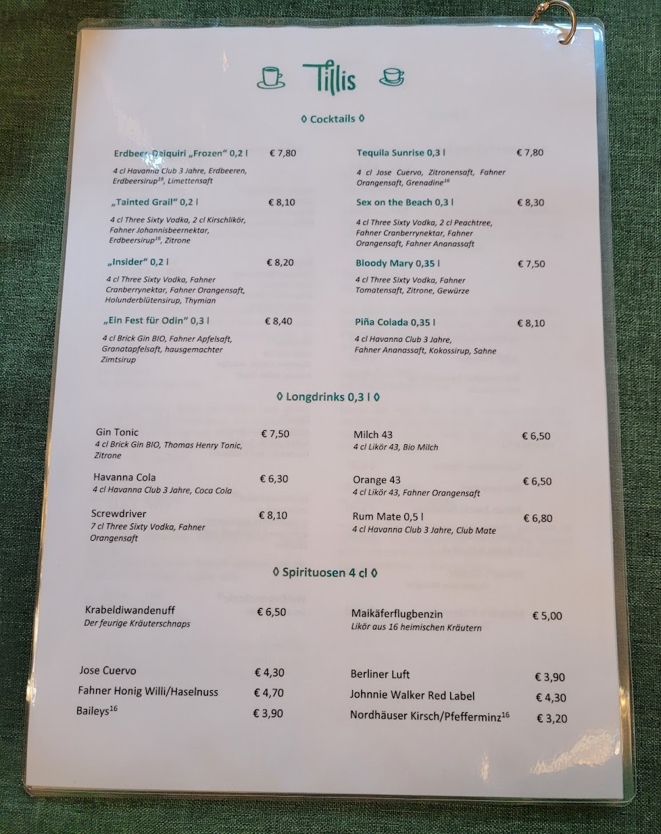 Menu Tillis Spielecafé-2