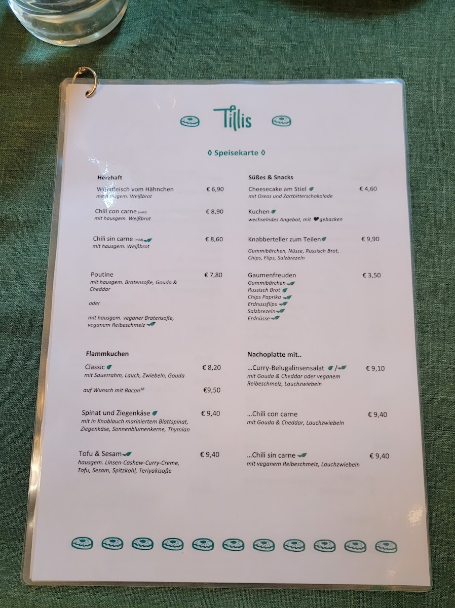 Menu Tillis Spielecafé-6