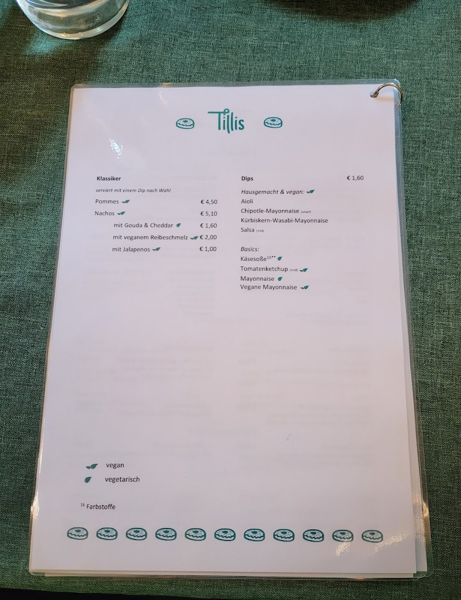 Menu Tillis Spielecafé-9